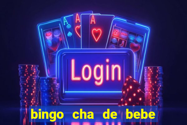 bingo cha de bebe cartelas para imprimir